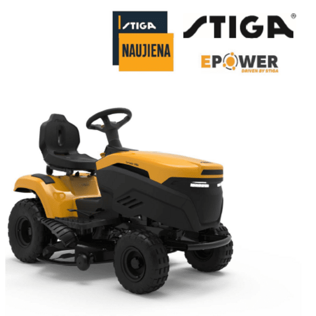 Elektrinis traktoriukas STIGA Tornado 5108e (56V sistema)