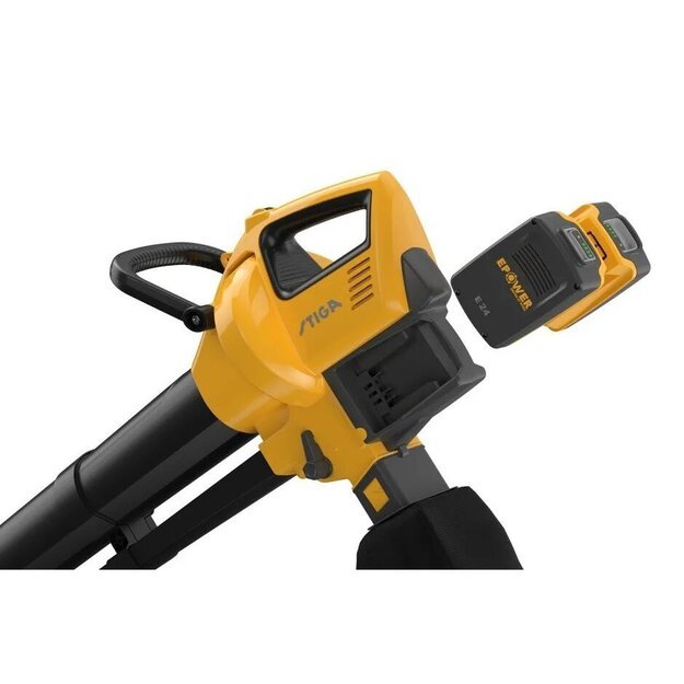 Akumuliatorinis lapų pūtikas/siurblys Stiga VS 100e Kit (20V - 2x4Ah baterija komplekte) 1