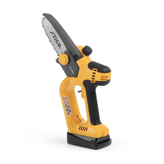 STIGA akumuliatorinių genėtuvų komplektas SP 100e Kit (SC ir PR 100, 2 Ah baterija, įkroviklis) 5