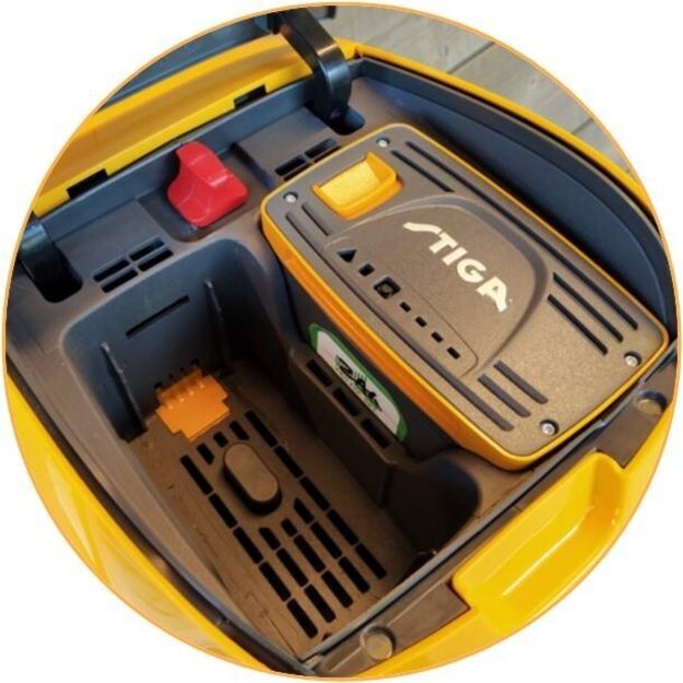 Akumuliatorinė savaeigė vejapjovė STIGA Combi 753e V Kit (48V, 53 cm) 8