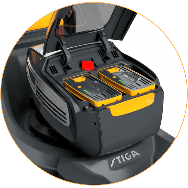 Akumuliatorinė savaeigė vejapjovė STIGA COMBI 753e V Kit (2 x 5 Ah, 53 cm)