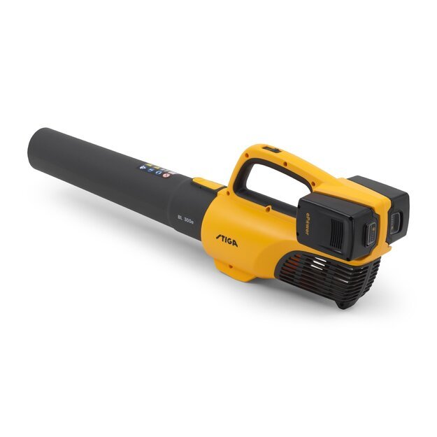 Akum. lapų pūstuvas Stiga BL 300e Kit (2x20V - 4Ah baterija komplekte)