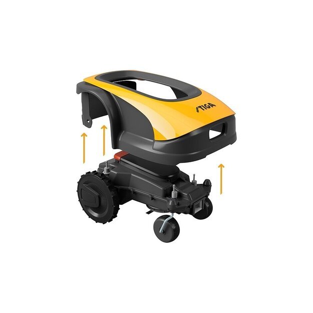 Robotas vejapjovė STIGA A 1000 (bevielis, iki 14 arų) 8