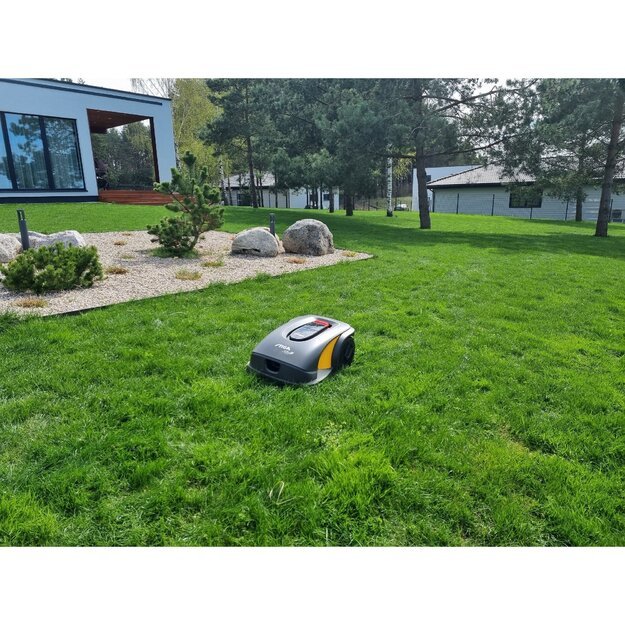 Robotas vejapjovė Stiga A 3000 (bevielis, Iki 45 arų)