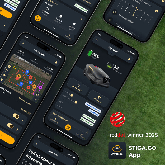 Robotas vejapjovė STIGA A 140v (iki 15500 m2, Vista)